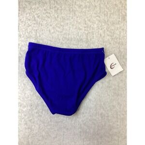 Chasse Cheerleading Briefs Royal Blue Nylon Bloomers Adult Large NWT